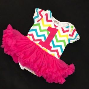 Baby Girl’s 1st Birthday Tutu